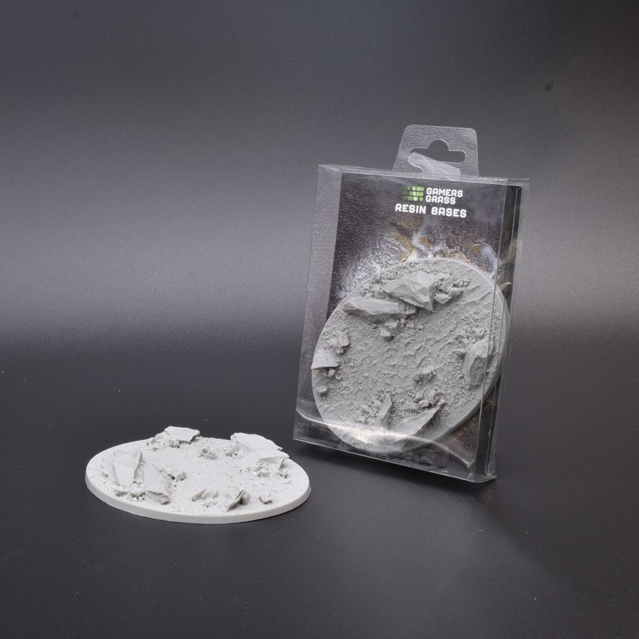 Gamers Grass Resin Bases - Rocky Fields - Oval 120mm (x1) | 738956789563