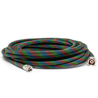 IWATA 20FT Braided Nylon Covered Airbrush Hose with Iwata Airbrush Fitting & 1/4in Compressor Fitting | 734748210208