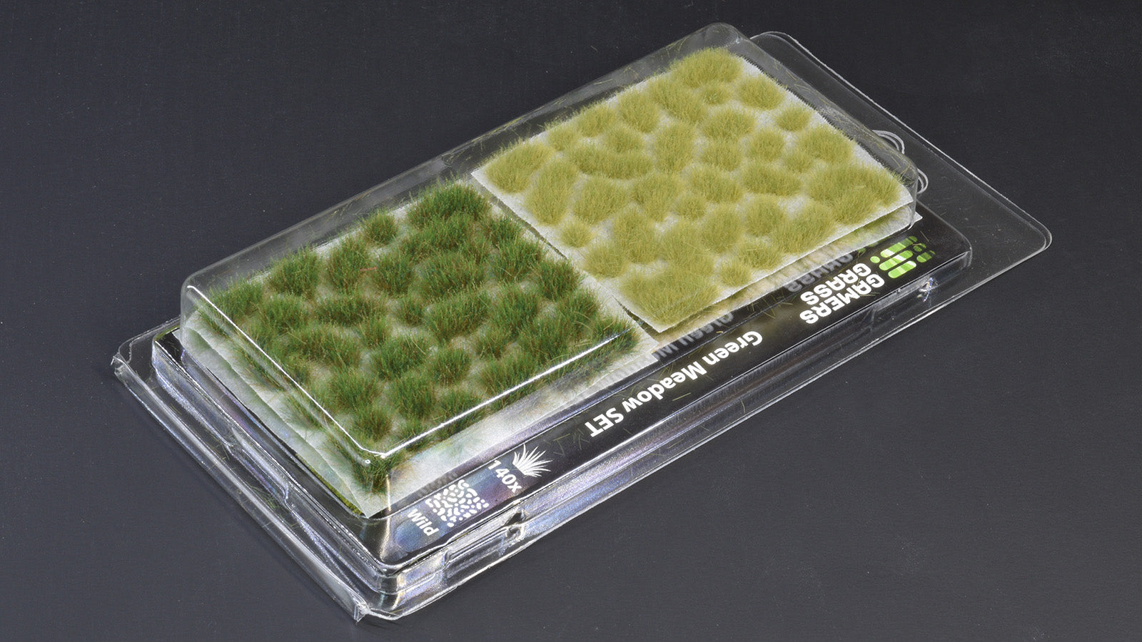 Gamers Grass Green Meadow Tuft Set - Wild | 738956788221