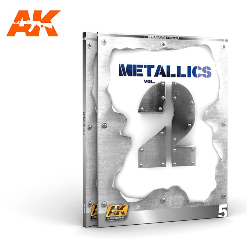 AK Interactive Learning Series #5 Metallics Vol.2 - English | 8436535575089