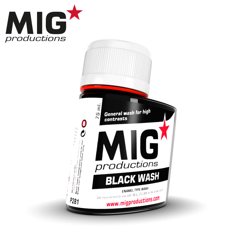 MIG Black Wash 75ml | 8436564926791