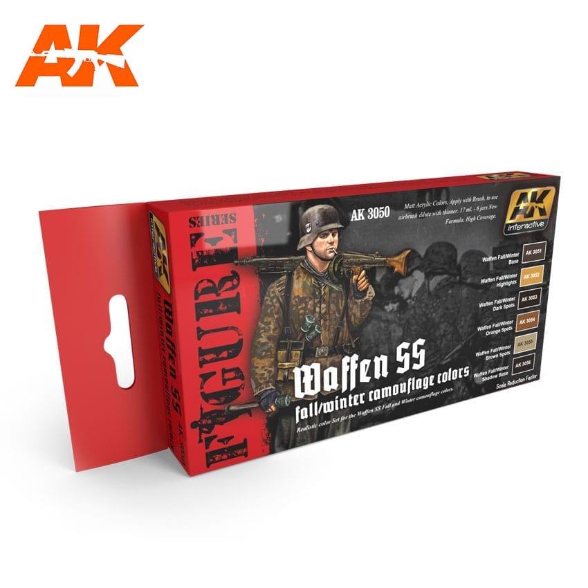 AK Interactive Waffen SS Fall/Winter Camouflage Colours | 8436535575935