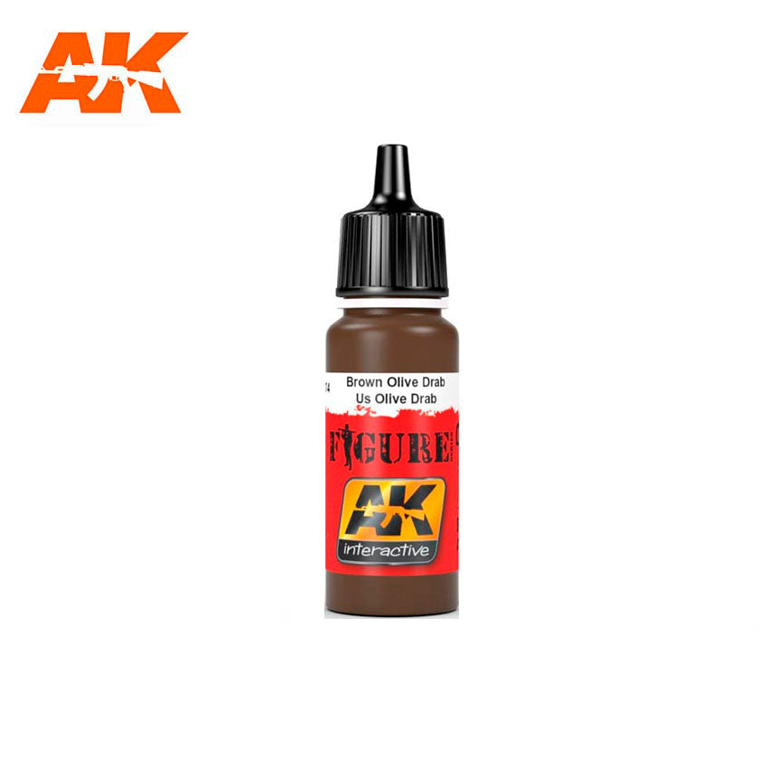 AK Interactive Brown Olive Drab / Us Olive Drab | 8436535576253