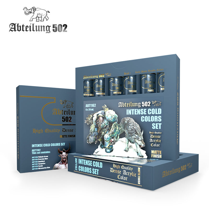 Abteilung502 Intense Cold Colors Set | 8435568309227