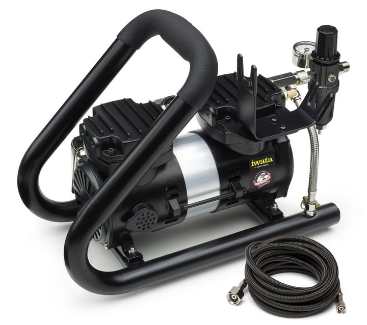 IWATA Power Jet Plus Tubular 110-120V Airbrush Compressor | 734748710838