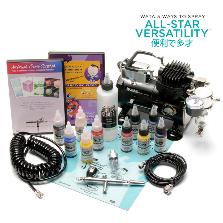 IWATA Deluxe Airbrush Kit with Eclipse HP-CS | 734748182000