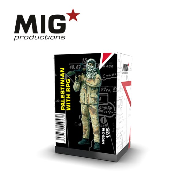 MIG 1/35 Palestinian With RPG | 8436564929532