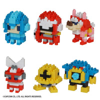 Nanoblock mininano Series, Mega Man Vol. 1 (Blind Box), Box of 6 | 4972825224885