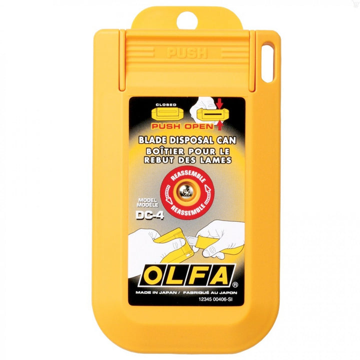 OLFA DC-4 Blade Disposal Case with Mounting Hole | 91511400809