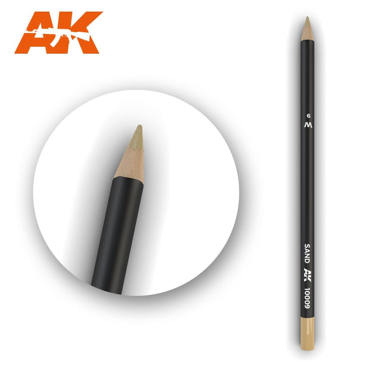 AK Interactive Weathering Pencil - Sand (Box - 5 Units) | 8436564929105