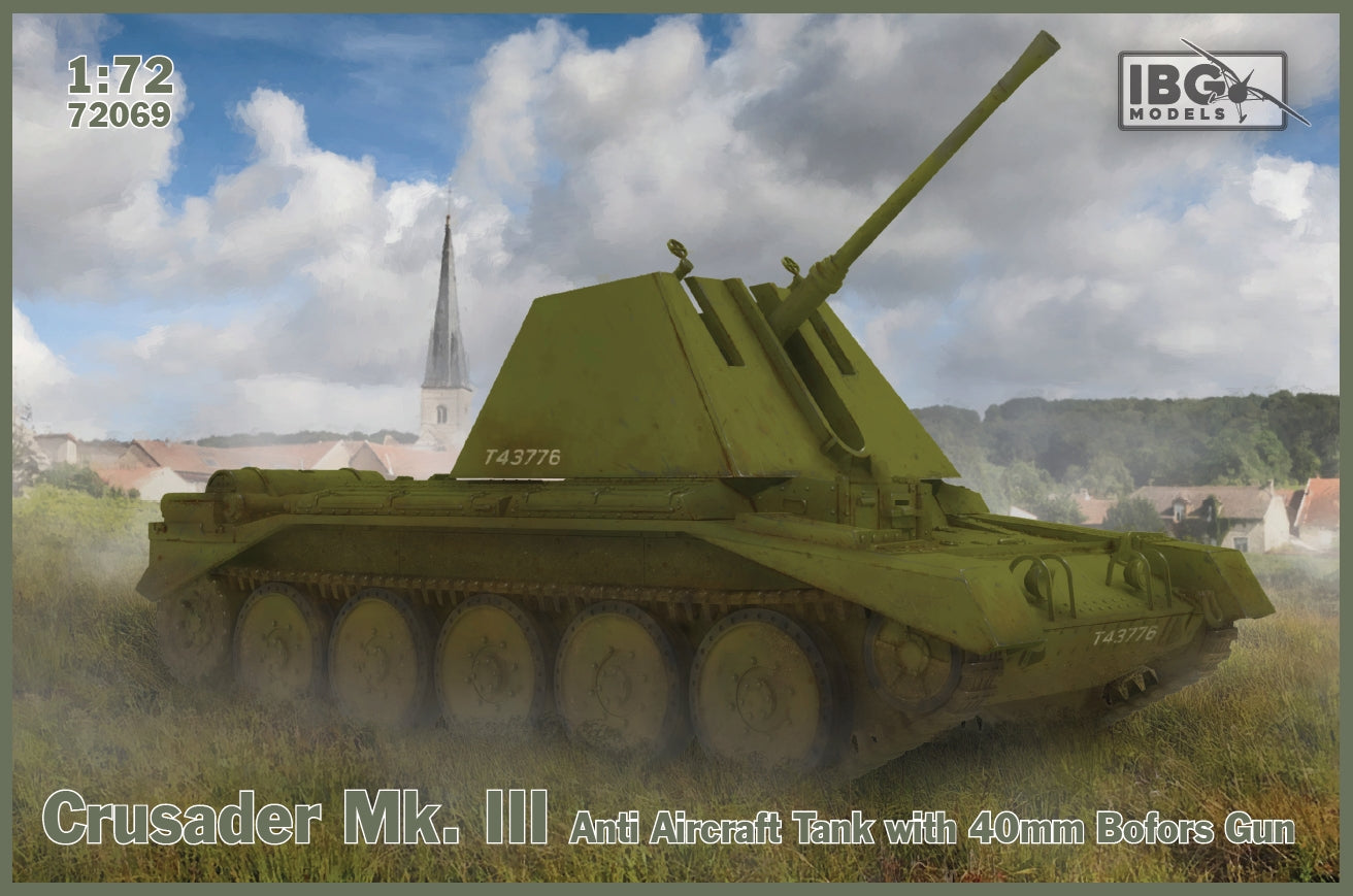 IBG Models 1/72 Crusader SPAAG Bofors | 5907747901704
