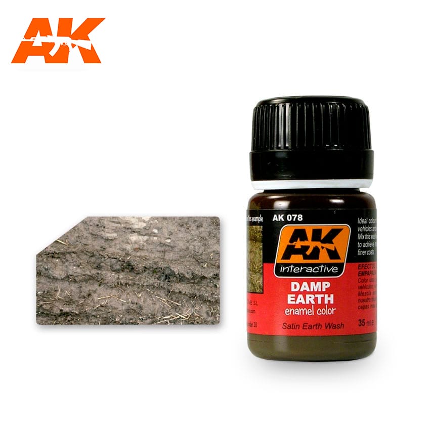 AK Interactive Damp Earth Effects | 8436535570787