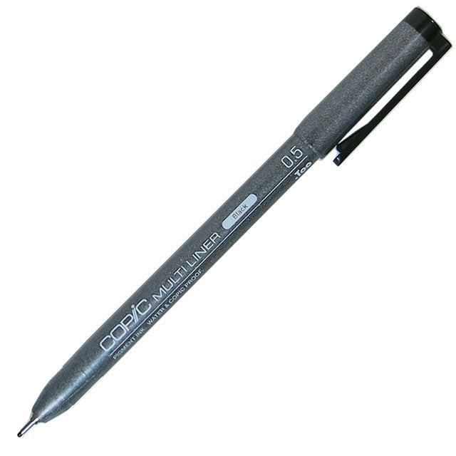 Copic Multiliner Ink Pen, Black 0.5mm | 4511338010204