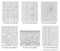 IWATA Artool FX3 Mini Series Freehand Airbrush Template by Craig Fraser | 758240038399