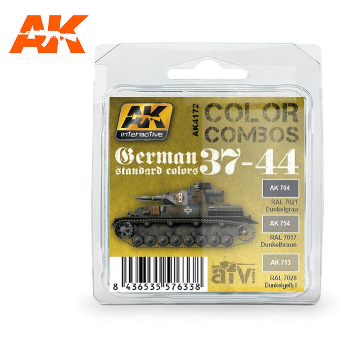 AK Interactive German Standard  37-44 Color Combo | 8436535576338