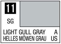 Mr Hobby Mr. Color 11 - Light Gull Gray (Semi-Gloss) - 10ml | 4973028535709