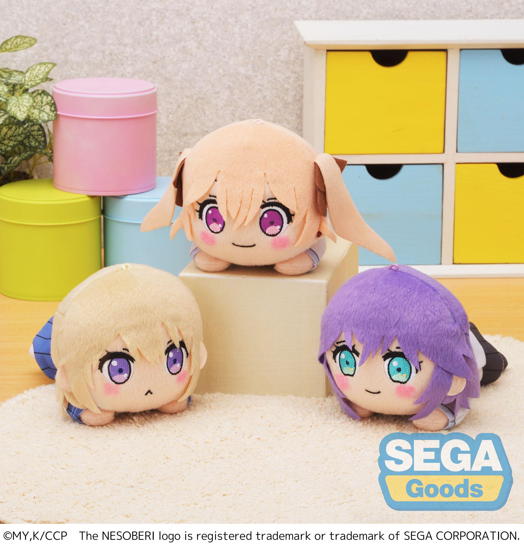 A Couple of Cuckoos Series Erika Amano, Hiro Segawa, Sachi Umino Nesoberi (Lay-Down) MP Plush | 4580779509004
