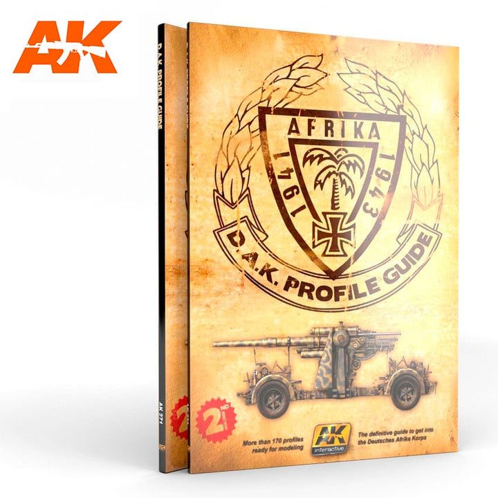 AK Interactive Profile Guide: D.A.K. Afrika 1941-1943 (2nd Edition) - English | 8436535572712