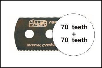 CMK Ultra smooth saw (both sides) 5pc | 8595593110325
