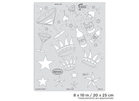 IWATA Artool Kustom Kulture Martini Time Freehand Airbrush Template by Craig Fraser | 758240150206