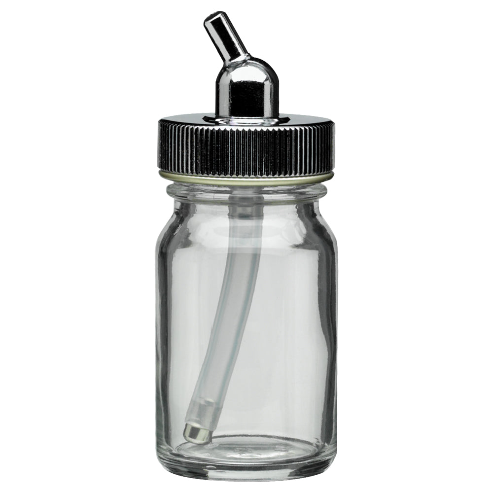 IWATA Glass Bottle 0.68oz / 20ml With Metal Adaptor Cap | 734748140529