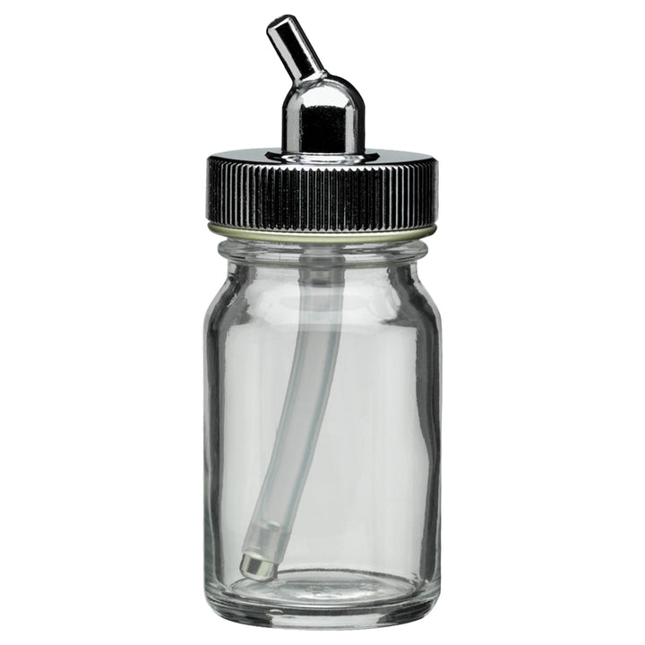 IWATA Glass Bottle 0.68oz / 20ml With Metal Adaptor Cap | 734748140529