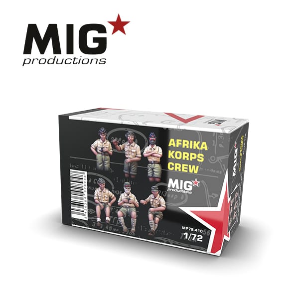MIG 1/72 Afrika Korps Crew | 8436564928948