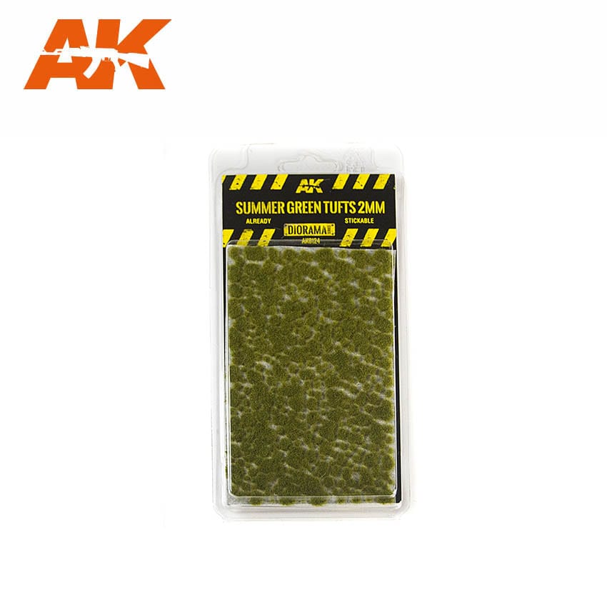 AK Interactive Summer Green Tufts 2mm | 8435568301481