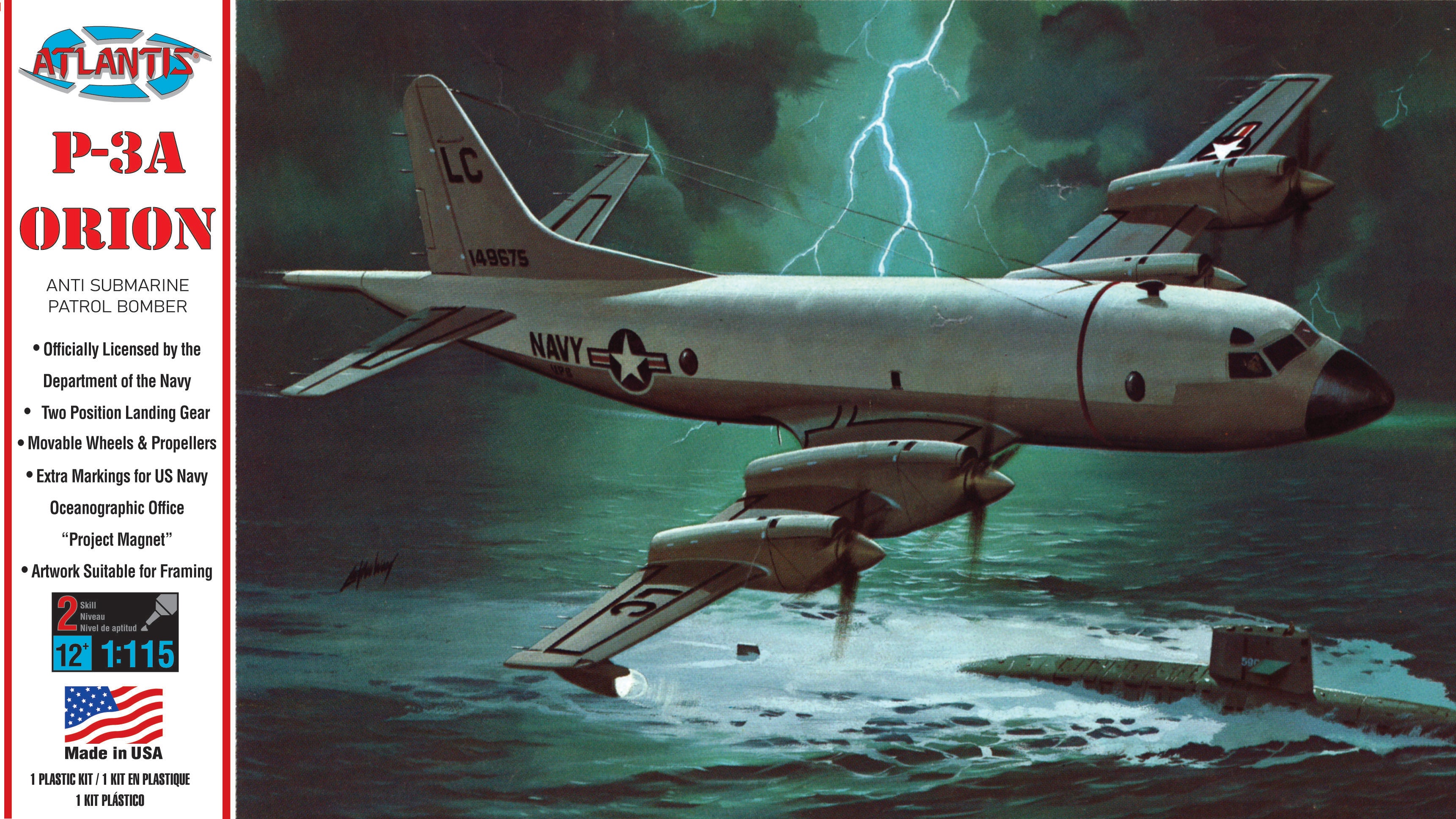 Atlantis 1/115 P-3 Orion | 850002740189