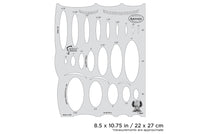 IWATA Artool Blasted FX Oval FX Freehand Airbrush Template by Ryan 'Ryno' Templeton | 758240150930