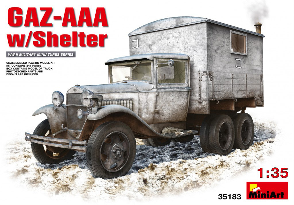 MiniArt GAZ-AAA with Shelter (1/35) | 4820183310200
