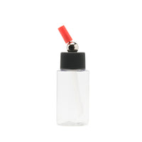 IWATA 1oz Crystal Clear Bottle 1oz / 30ml Cylinder with Adaptor Cap | 734748145111