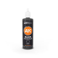 AK Interactive 3G Black Primer 100ml | 8435568306899