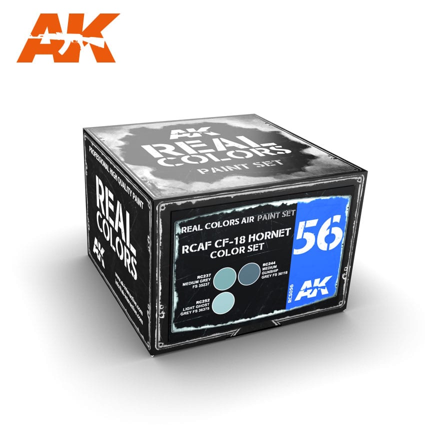 AK Interactive Real Colors RCAF CF-18 Hornet Color Set | 8435568300224