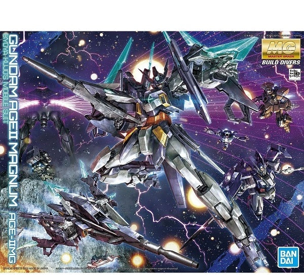 Bandai Gundam AGEII Magnum 'Gundam Build Divers', Bandai MG
