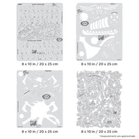 IWATA Artool Viking FX Freehand Airbrush Template Set by Craig Fraser | 758240150886