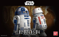 Bandai R2-D2 & R5-D4 'Star Wars', Bandai Star Wars Character Line 1/12 | 4543112959638