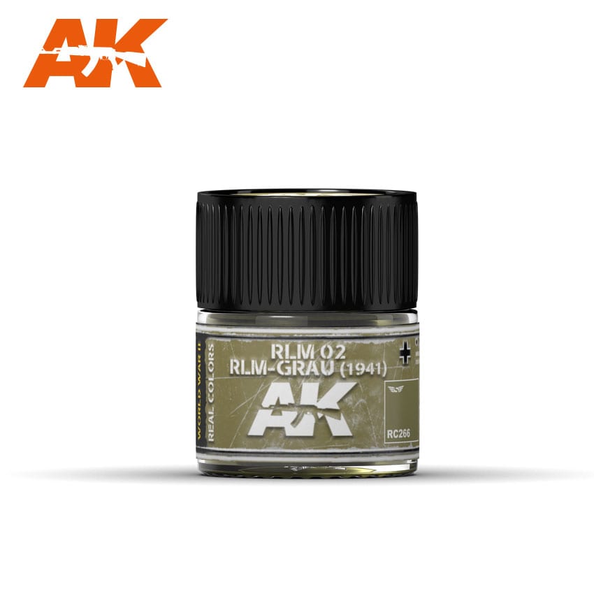AK Interactive Real Colors RLM 02 RLM-GRAU (1941) | 8436564925671