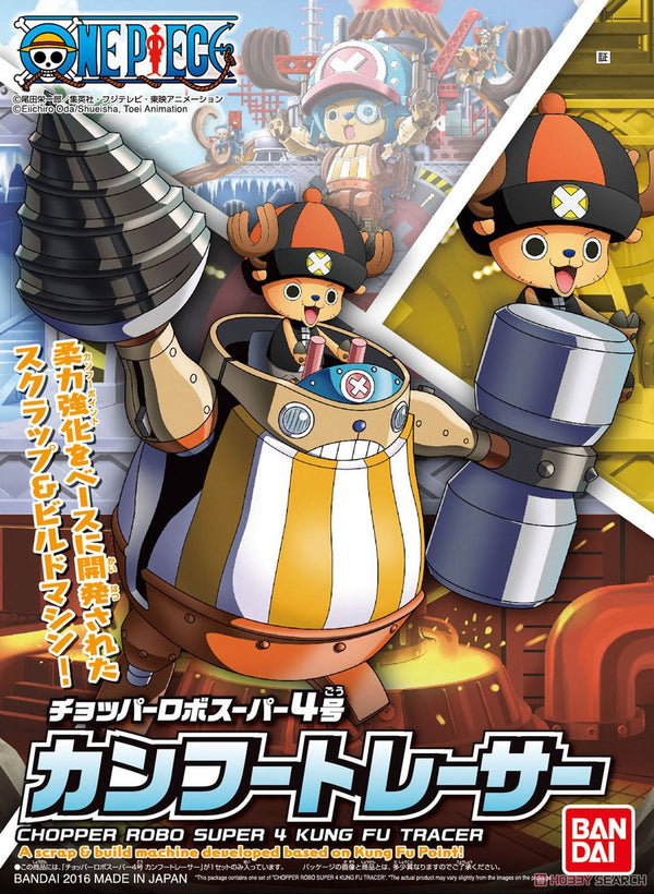 Bandai One Piece Stampede Chopper Robo Super 4 Kung Fu Tracer