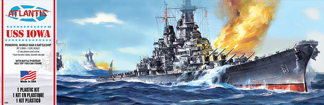 Atlantis USS Iowa Battleship 1/535 | 850002740004