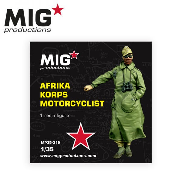 MIG 1/35 Africa Korps Motorcyclist | 8436564927989