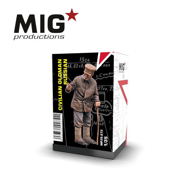 MIG 1/35 Civilian Old Man Russian | 8436564928511