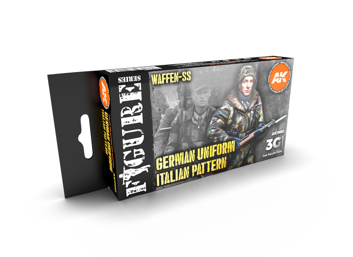 AK Interactive 3G WWII German Italian Camouflage | 8435568312180