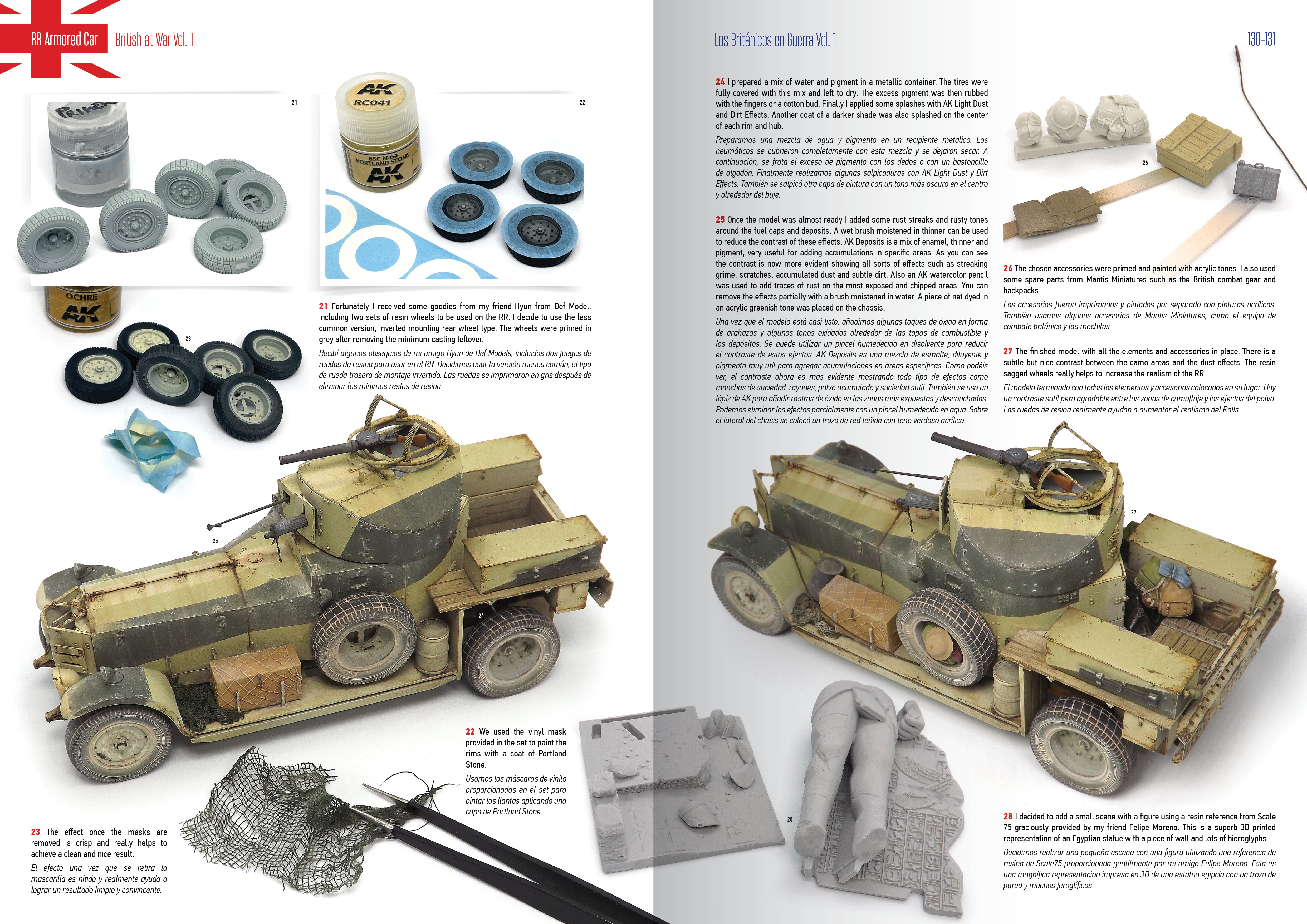 AK Interactive British at War / Los Britanicos en Guerra Vol.1 (bilingual EN/ES) | 8435568314443