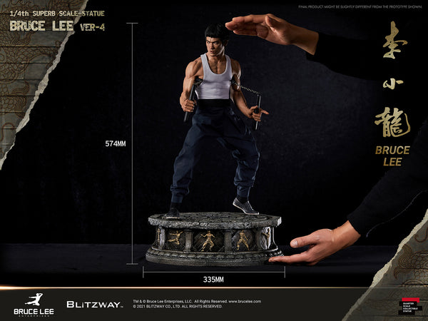 Blitzway Bruce Lee: Tribute Statue 1/4th Scale - ver. 4 'Bruce Lee', Hybrid Type Statue