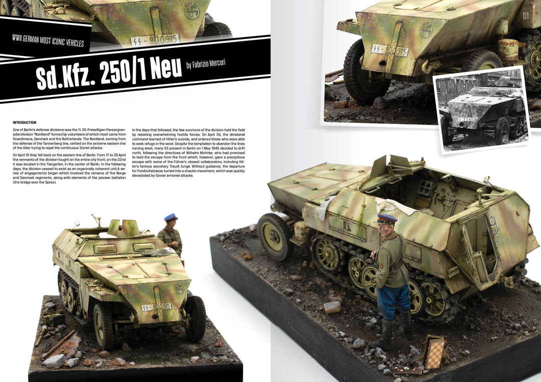 AK Interactive WWII German Most Iconic SS Vehicles. Vol 1 | 8435568308312