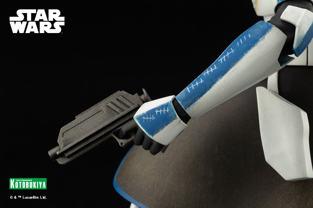 Kotobukiya 1/7 Star Wars: The Clone Wars Series Artfx Captain Rex Escape from the Clones, Pre-Painted PVC Statue | 190526037267