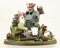 Kotobukiya Star Wars : Return Of The Jedi Series ARTFX Artist Series Battle of Endor The Little Rebels, Pre-painted PVC Statue | 190526036284