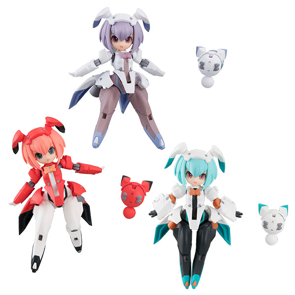 オリジナル キャラクター - Desktop Army, F-606s Frea Nabbit Sisters - Frea Nabbit Second [Tested Model] - 1/1(MegaHouse)