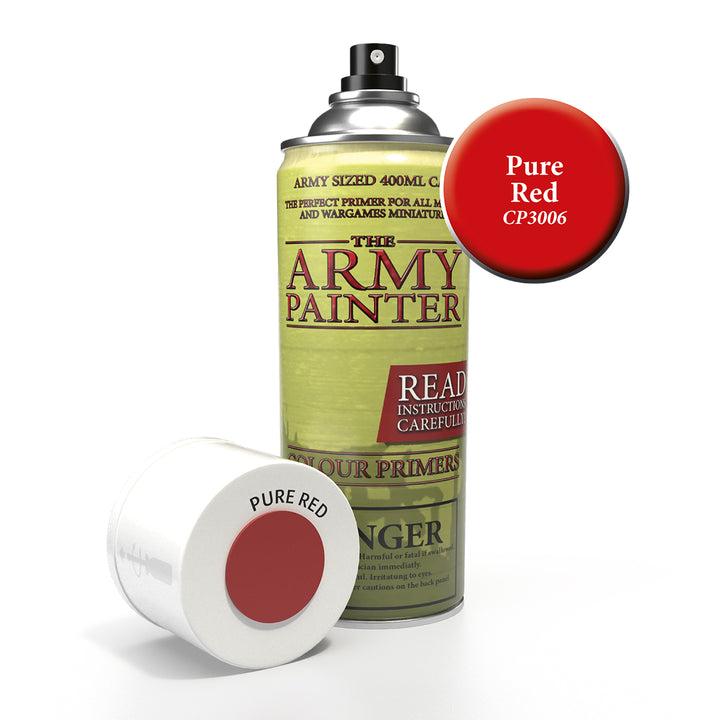Army Painter Colour Primer - Pure Red | 2540101130063
